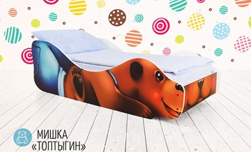 Детская кровать-зверенок Мишка-Топотыгин в Чебоксарах