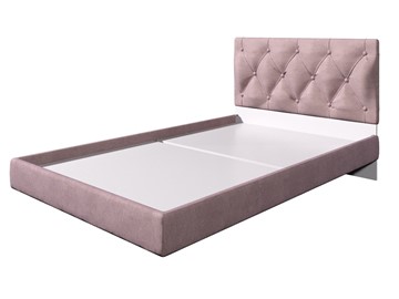 Детская кровать с каретной стяжкой Милана-3 МС 900, Розовый в Чебоксарах