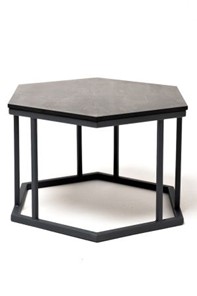 Столик для гостиной Женева  цвет серый гранит Артикул: RC658-50-50-4sis в Чебоксарах