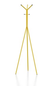 Вешалка для одежды Крауз-11, цвет желтый в Чебоксарах