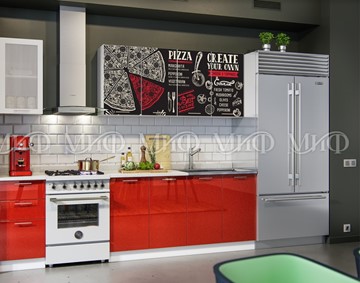 Гарнитур на кухню фотопечать Пицца 2,0 в Чебоксарах
