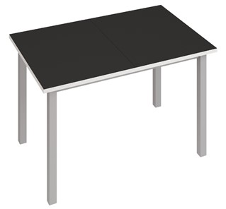 Кухонный раздвижной стол Фристайл-3, Черный в Чебоксарах
