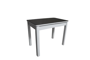 Мини-стол на кухню Айсберг-1СТ белое-черное в Чебоксарах