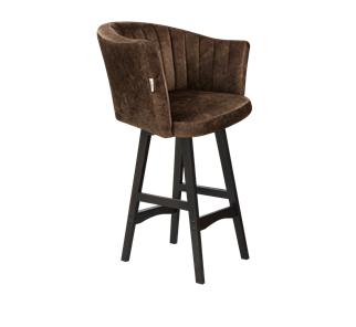 Полубарный стул SHT-ST42-1 / SHT-S65-1 (кофейный трюфель/венге) в Чебоксарах