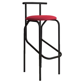 Барный кухонный стул Jola black, кожзам V в Чебоксарах
