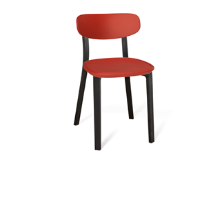 Обеденный стул SHT-ST85-2/SB85-2/S85 (красный/черный) в Чебоксарах