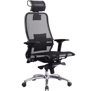 Офисное кресло Метта Samurai S-3.04, черный в Чебоксарах