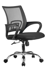 Кресло компьютерное Riva Chair 8085 JE (Черный) в Чебоксарах