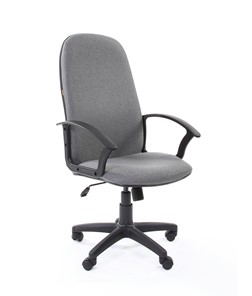 Кресло компьютерное CHAIRMAN 289, ткань, цвет серый в Чебоксарах