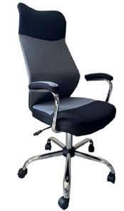 Кресло для компьютера C168 серый в Чебоксарах