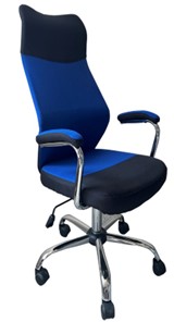Компьютерное кресло C168 синий в Чебоксарах