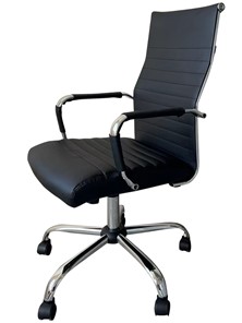 Офисное кресло C039D черный в Чебоксарах