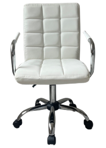 Кресло офисное C8545 белый в Чебоксарах