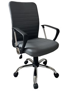 Кресло офисное С 161 W серый в Чебоксарах