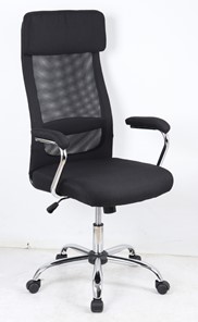 Офисное кресло VASSA BLACK (чёрный) в Чебоксарах