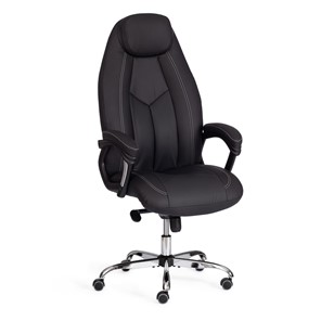 Кресло BOSS Lux, кож/зам, черный, арт.21151 в Чебоксарах