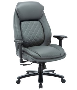 Офисное кресло CHAIRMAN CH403, серый, эко кожа в Чебоксарах