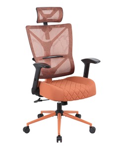 Кресло CHAIRMAN CH566 сетчатый акрил оранжевый / полиэстер оранжевый в Чебоксарах