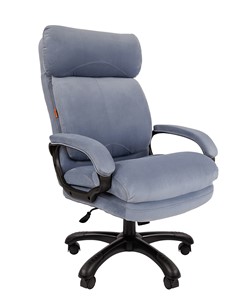 Офисное кресло CHAIRMAN HOME 505, велюр голубое в Чебоксарах
