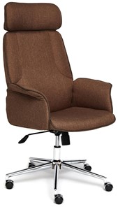 Компьютерное кресло CHARM ткань, коричневый/коричневый , F25/ЗМ7-147 арт.13340 в Чебоксарах