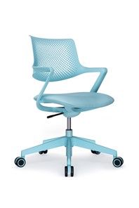 Кресло офисное Dream (B2202), Голубой в Чебоксарах