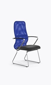 Кресло офисное Ergolife Sit 8 B2-9K - X1+Extra (Синий-Черный) в Чебоксарах