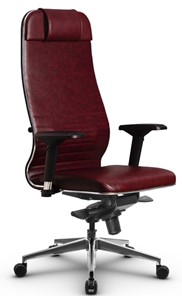 Кресло офисное Metta L 1m 38K2/4D мультиблок, нижняя часть 17839 бордовый в Чебоксарах