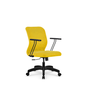 Кресло SU-Mr-4/подл.109/осн.001 желтый в Чебоксарах