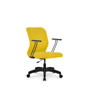 Кресло SU-Mr-4/подл.110/осн.005 желтый в Чебоксарах