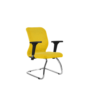 Кресло SU-Mr-4/подл.200/осн.007 желтый в Чебоксарах