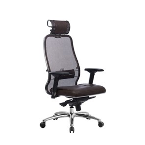 Офисное кресло Samurai SL-3.04, темно-коричневый в Чебоксарах