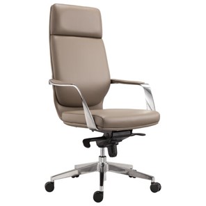 Офисное кресло BRABIX PREMIUM "Resonance EX-755", мультиблок, алюминий, экокожа, бежевое, 532487 в Чебоксарах