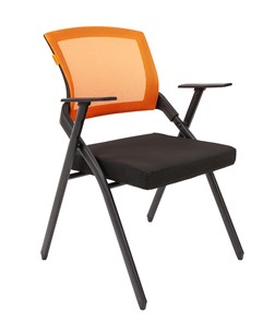 Кресло компьютерное CHAIRMAN NEXX сетчатый акрил DW66 оранжевый в Чебоксарах