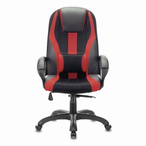 Компьютерное кресло Brabix Premium Rapid GM-102 (экокожа/ткань, черное/красное) 532107 в Чебоксарах