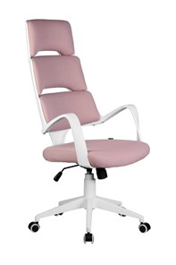 Офисное кресло Riva Chair SAKURA (Розовый/белый) в Чебоксарах