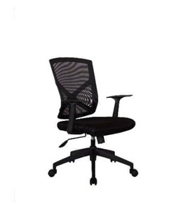 Кресло компьютерное Riva Chair 698, Цвет черный в Чебоксарах