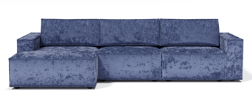 Угловой диван с оттоманкой Лофт 357х159х93 (НПБ/Еврокнижка) в Чебоксарах