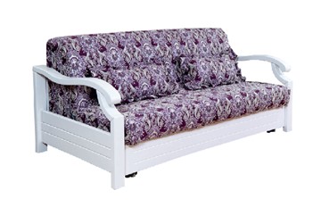 Прямой диван Глория, 1200 ППУ, цвет белый в Чебоксарах