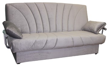 Прямой диван Hit-Divan Рио с металлическими подлокотниками в Чебоксарах