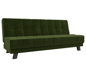 Прямой диван Винсент, Зеленый (микровельвет) в Чебоксарах