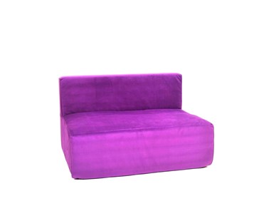 Кресло бескаркасное Тетрис 100х80х60, фиолетовое в Чебоксарах