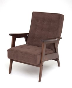 Кресло Ретро (темный тон / RS32 - коричневый) в Чебоксарах