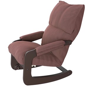 Кресло Трансформер Амадео ВСК №81 (каркас венге, сиденье коричнево-розовое) в Чебоксарах