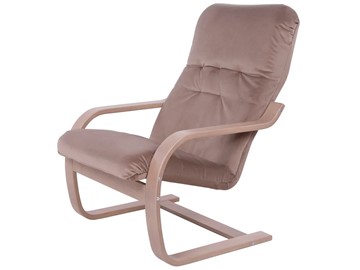Кресло мягкое Мебелик Сайма (шимо-премьер 08) в Чебоксарах