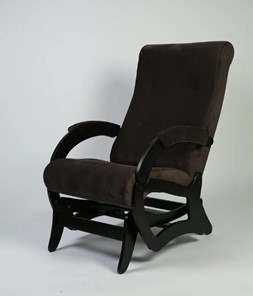 Кресло-качалка Амелия, ткань шоколад 35-Т-Ш в Чебоксарах