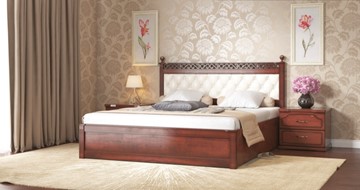 Кровать 2-спальная СВ-Стиль Ричард 160*200 с основанием в Чебоксарах