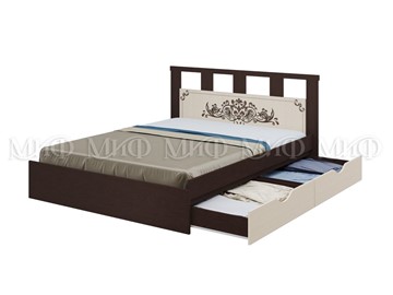 Кровать 2-х спальная Жасмин 1600 с ящиками в Чебоксарах