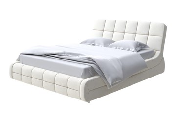 Кровать в спальню Corso-6 200х200, Искусственная шерсть (Лама Лён) в Чебоксарах