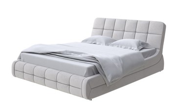 Кровать 2-спальная Corso-6 200х200, Велюр (Ultra Серый камень) в Чебоксарах
