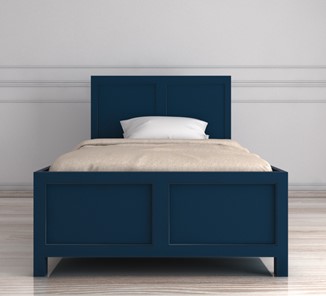 Кровать 1.5-спальная Jules Verne, (JV12ETGB), синий в Чебоксарах